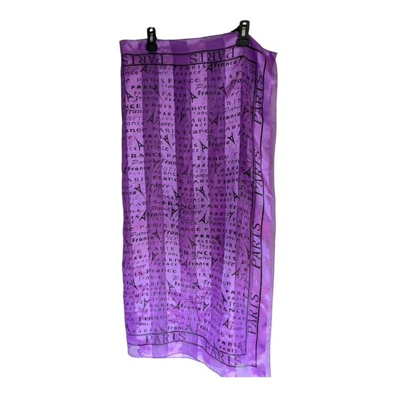 Purple Paris Women's Swim Cover-Up/Scarf. - Picture 1 of 9